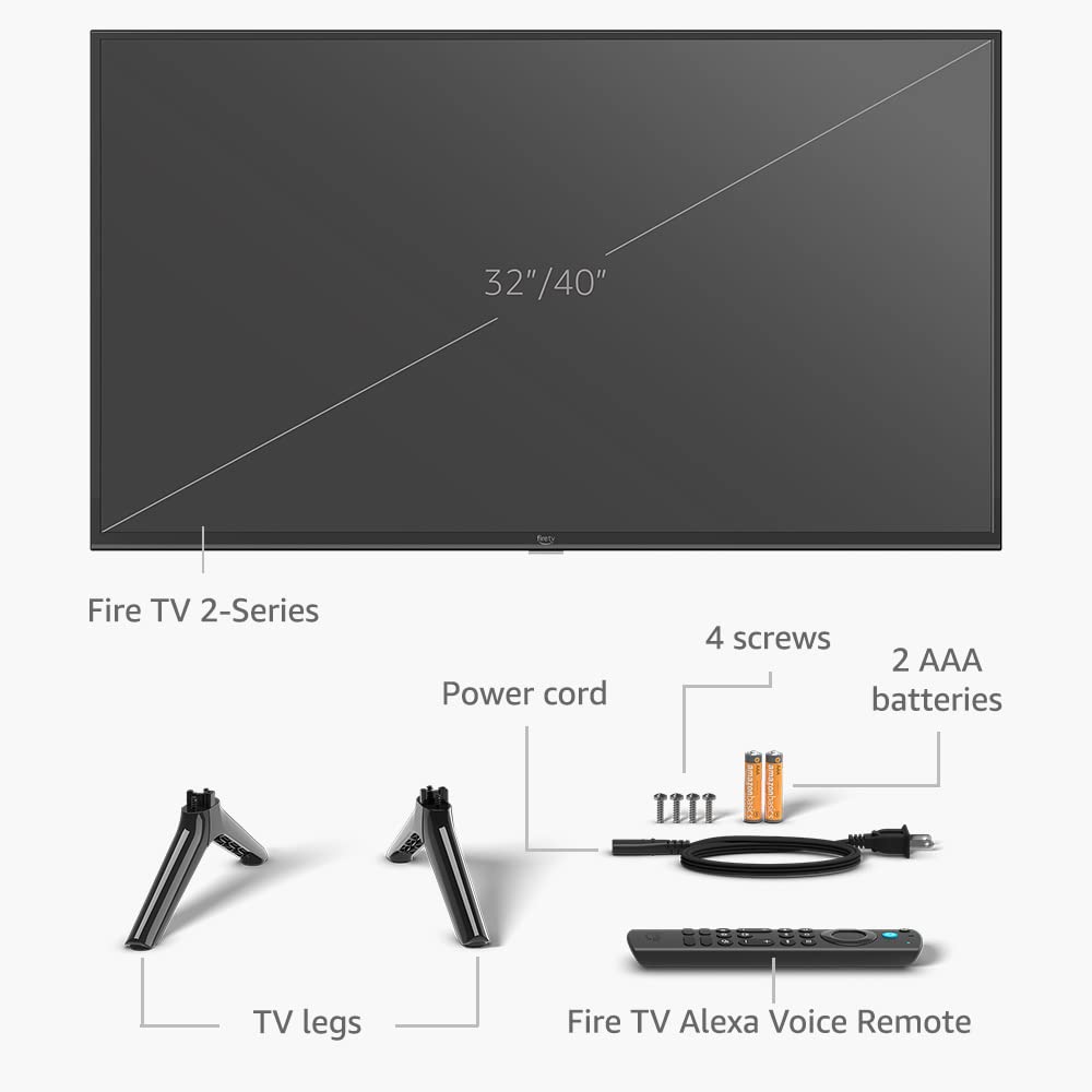 Amazon Fire TV 40" 2-Series 1080p HD smart TV $199.99