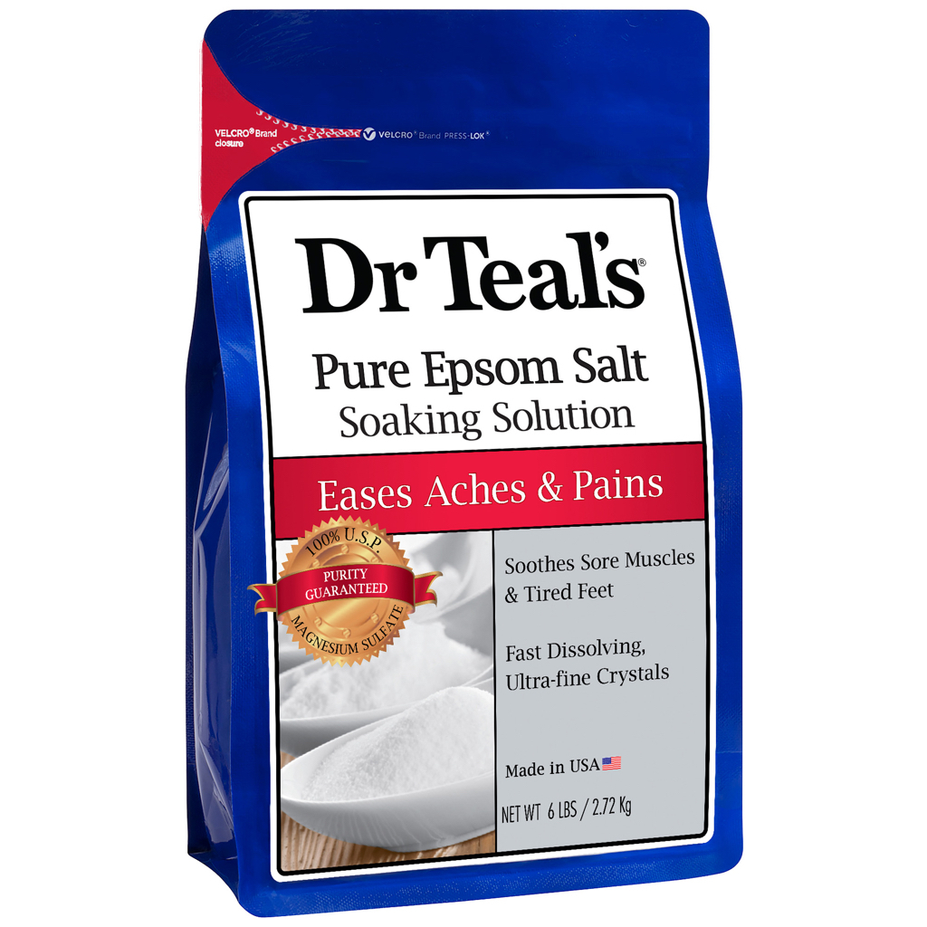 Walmart - Dr Teal's Epsom Salt Soaking Solution, 6 lbs - $4.97 +  Shipping