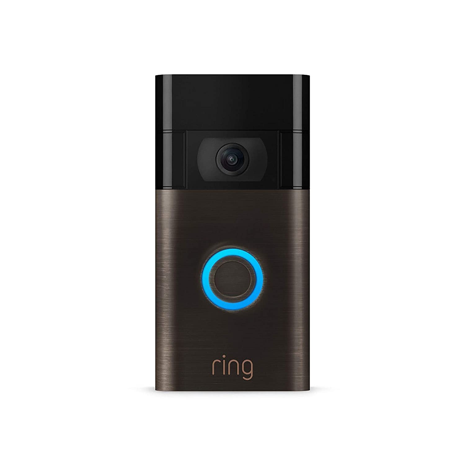 Ring Video Doorbell – 1080p HD video, improved motion detection, easy installation – Venetian Bronze $69.91