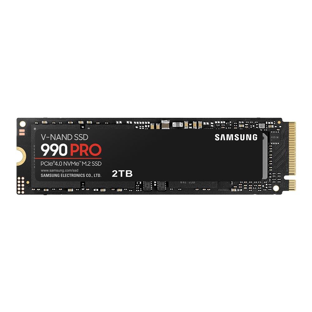 Samsung 990 PRO 2TB Samsung V NAND 3-bit MLC PCIe Gen 4 x4 NVMe M.2 Internal SSD $159.99 Pickup only