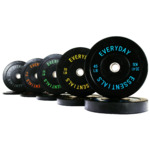 260-Lbs Set BalanceFrom Olympic Bumper Plate Weight Plate w/ Steel Hub (Black) $230 + Free Shipping