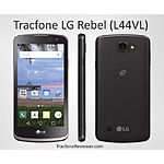 Tracfone&lt;INFO&gt; LG Rebel CDMA 4.5&quot;+1Yr+1200m/MB/SMS $59.95w/VISACheckout &amp; FS +TAX