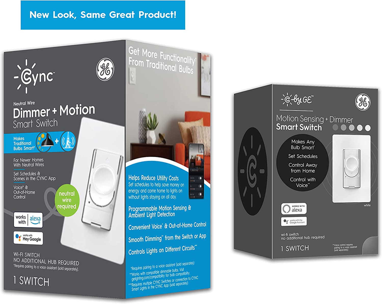 ge smart dimmer light switch