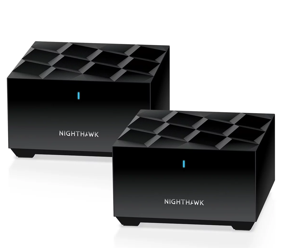 NETGEAR - Nighthawk AX1800 Mesh WiFi 6 System with Router + 1 Satellite Extender, 1.8Gbps (MK62) + Free Shipping $79