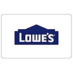 $100 Lowe's Gift Card (Email Delivery) $90 @ Staples