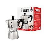 6-Cup Bialetti Moka Express Stovetop Espresso Coffee Maker $17.99 Free Shipping w/ Prime