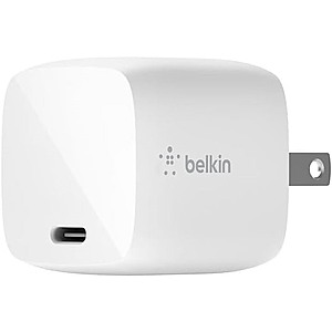 30W Belkin BoostCharge 30W USB-C GaN Wall Charger $9 + Free S/H w/ Amazon Prime