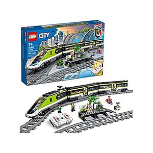 764-Piece LEGO City Express Passenger Train Set Building Toy w/ Remote Control $  140 Free Shipping w/ Prime