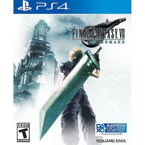 Final Fantasy VII Remake Standard Edition - PlayStation 4, PlayStation 5 $29.99