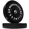 Fitvids 2&amp;amp;quot; Olympic Bumper Plate Weight Plates with Steel Hub, 45LB, Pair $72.2