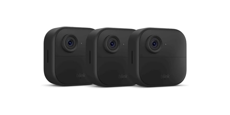 (NEW) Blink Outdoor 4 (4th Gen) – 3 camera system - $129.99 - Free shipping for Prime members - $129.99