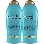 OGX Renewing + Argan Oil of Morocco Shampoo &amp; Conditioner, 25.4 Fl Oz 2 count (Pack of 1) - $17