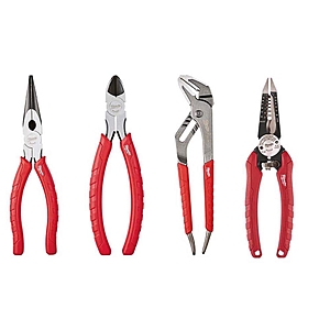 Milwaukee Pliers Kit (4-Piece) 48-22-6331-48-22-3079 - $49.97