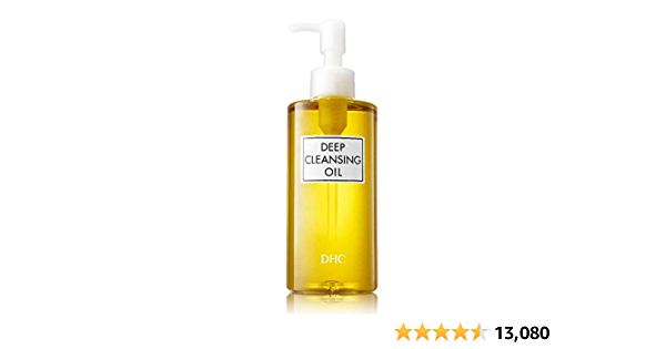 DHC Deep Cleansing Oil, Facial Cleansing Oil, Makeup Remover, Cleanses without Clogging Pores, Residue-Free, Fragrance and Colorant Free, All Skin Types, 6.7 fl. oz. - $12.43