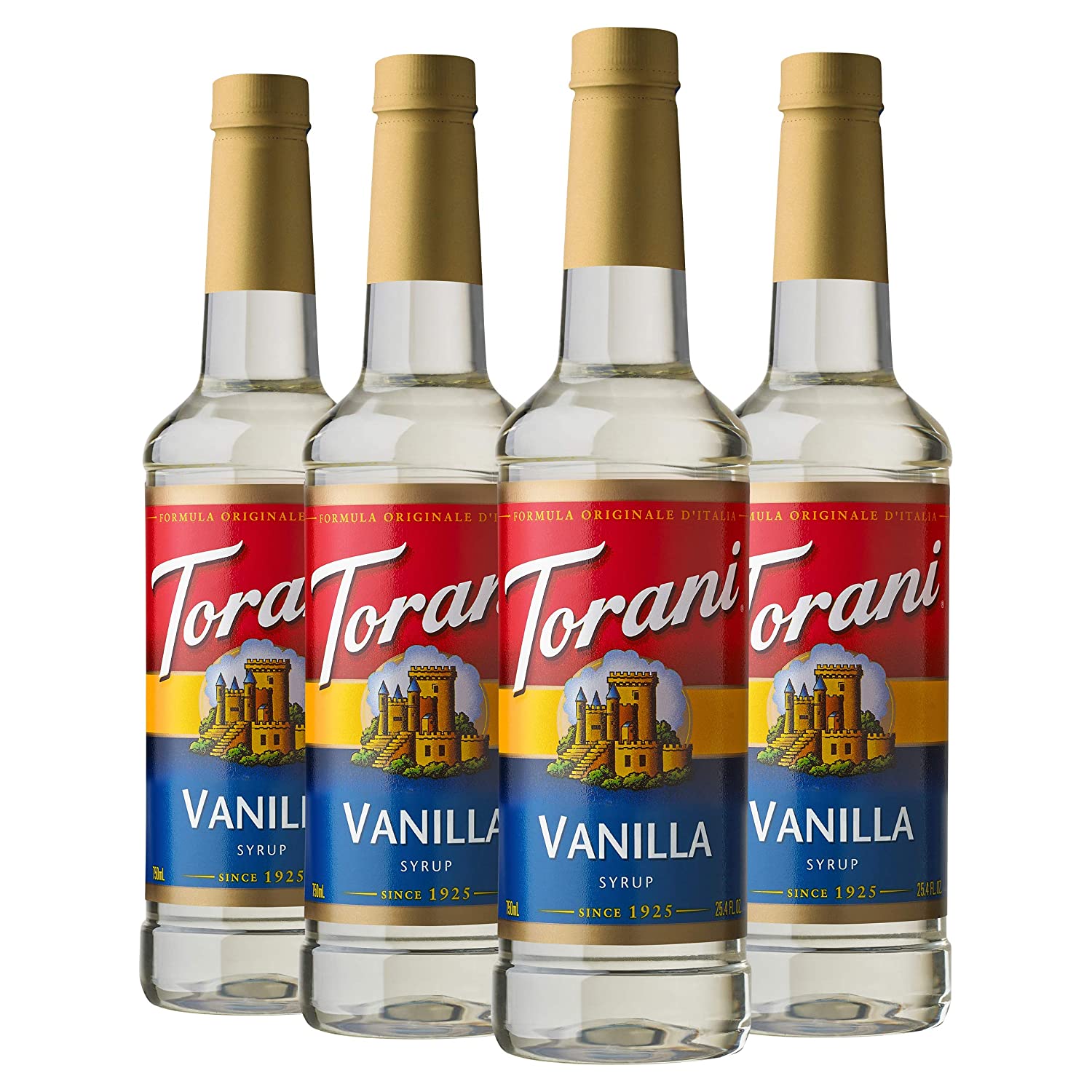 Torani Syrup, Vanilla, 25.4 Ounces (Pack of 4) $15.08