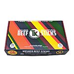 24 Pk Variety Uncured Kosher Beef Sticks from Tomer Kosher $10 + $3.99 S/H $13.99