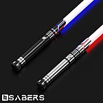 NSABERS Light Saber 12 Colors RGB 10 Sounds for Adults Kids Halloween Costume Cosplay Games Rechargeable Light Sword $99.99