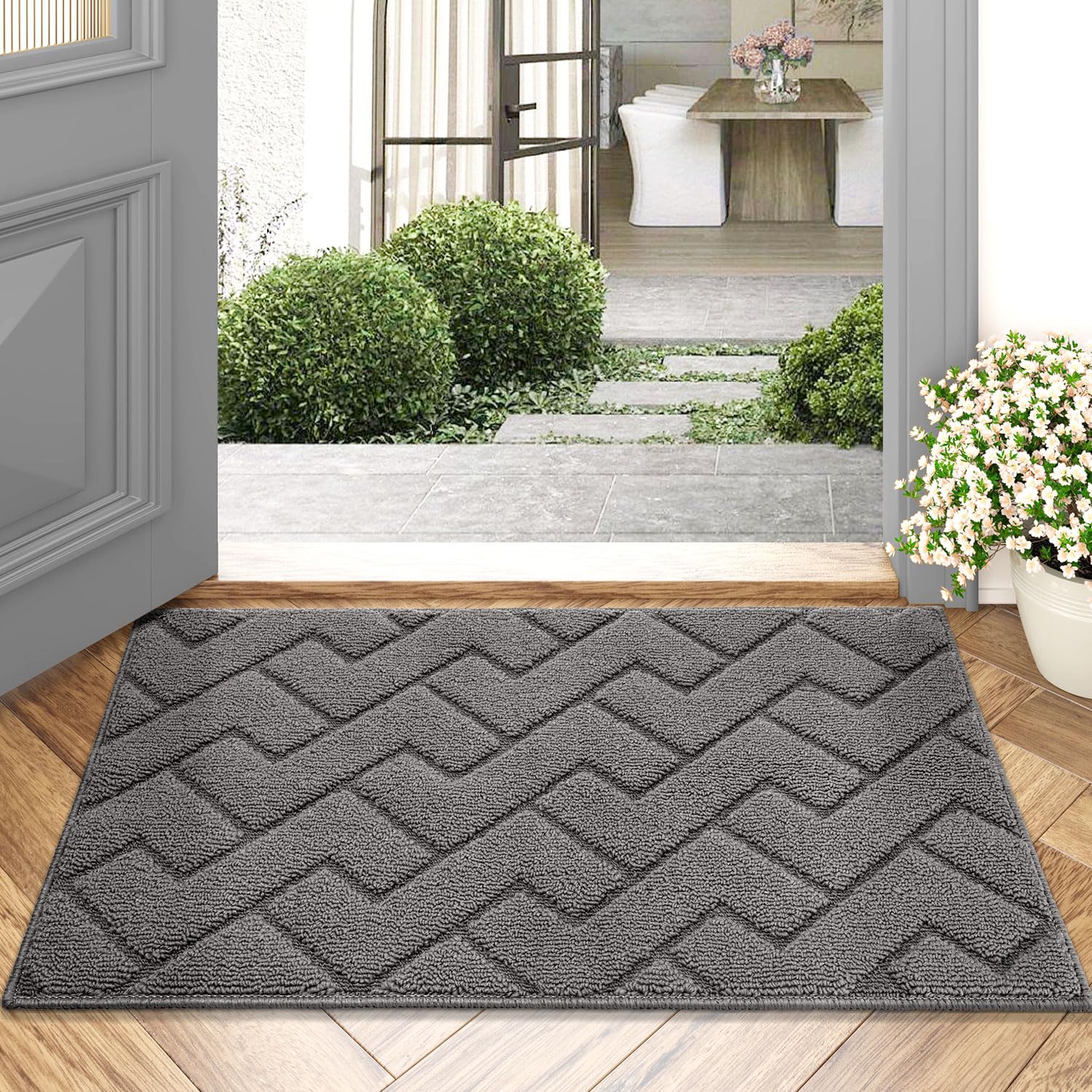 Front Back Rubber Backing Non Slip Door Mats 20”x31.5” for 13.99