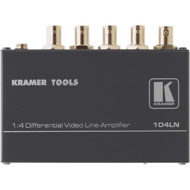 Kramer 104LN 1:4 Composite Video Differential & Line Amplifier - $159 at SabrePC