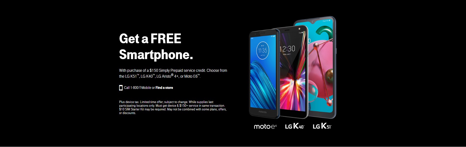T Mobile Prepaid Free Phone With Purchase Of 150 Account Credit