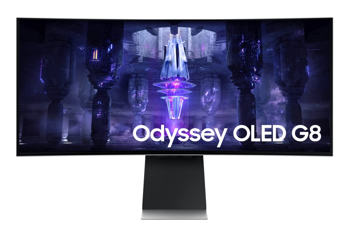 SAMSUNG 34" Odyssey G85SB Series QD-OLED Ultra WQHD Curved Gaming Monitor, 175Hz, 0.03ms, DisplayHDR True Black 400, AMD FreeSync Premium Pro LS34BG850SNXZA, 2023 $899.99
