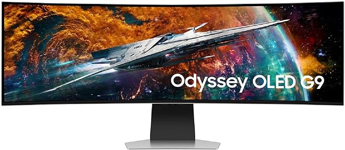 SAMSUNG 49" Odyssey OLED G9 G95SC Series Curved Smart Gaming Monitor 240Hz $1099.99