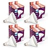 Philips 120-Watt Equivalent LED Smart Wi-Fi Tunable White Light Bulb Powered by WiZ (4-Pack) for $18.99