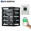 4-Pk Eco-Worthy 48V 100Ah LiFePO4 Lithium Battery (20.48 KWh) + 5kW 48V Hybrid Inverter $3200 + Free Shipping $3299