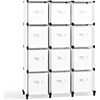 SONGMICS 12-Cube Organizer w/ Storage Boxes $39.89 + Free Shipping