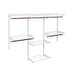 Costway Adjustable Wall Mounted Closet Rack System with Shelf $78 + Free Shipping