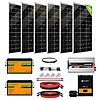 ECO-WORTHY 1170W Solar Kit: 6x 195W Panels, 2x 24v 100Ah Battery, 3000W Inverter $1649 + Free Shipping