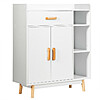 Costway Multi-Use Storage Cabinet (White) $84 + Free Shipping