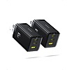2-Pack Baseus 65W 3-Port (2x USB-C + 1x USB-A) PPS Foldable Charging Adapters $29.87