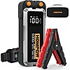 HOMPOW 6000A 28000mAh Portable 12V Jump Starter Car Battery Charger (for All Gas &amp;amp; Up to 12L Diesel Engine) $54 + Free Shipping