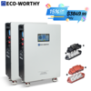 2-Pack ECO-WORTHY 14kWh 51.2V 280AH LiFePO4 Battery Backup + Busbar $3850 + Free Shipping