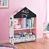 Children's Chalkboard Bookcase w/ Toy Storage Bin $35 + Free Shipping