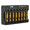 8-Pack 3500mWh HW Rechargeable AA Batteries with Charger $15 + Free Shipping w/ Prime or orders $35+
