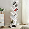 Costway 10-Tier Bookshelf w/ Drawer Free-standing Storage Bookcase $42 + Free Shipping