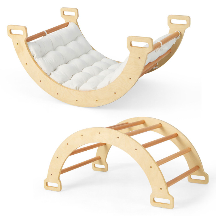Costway 2-in-1 Arch Rocker with Soft Cushion for Toddlers $69 + Free Shipping
