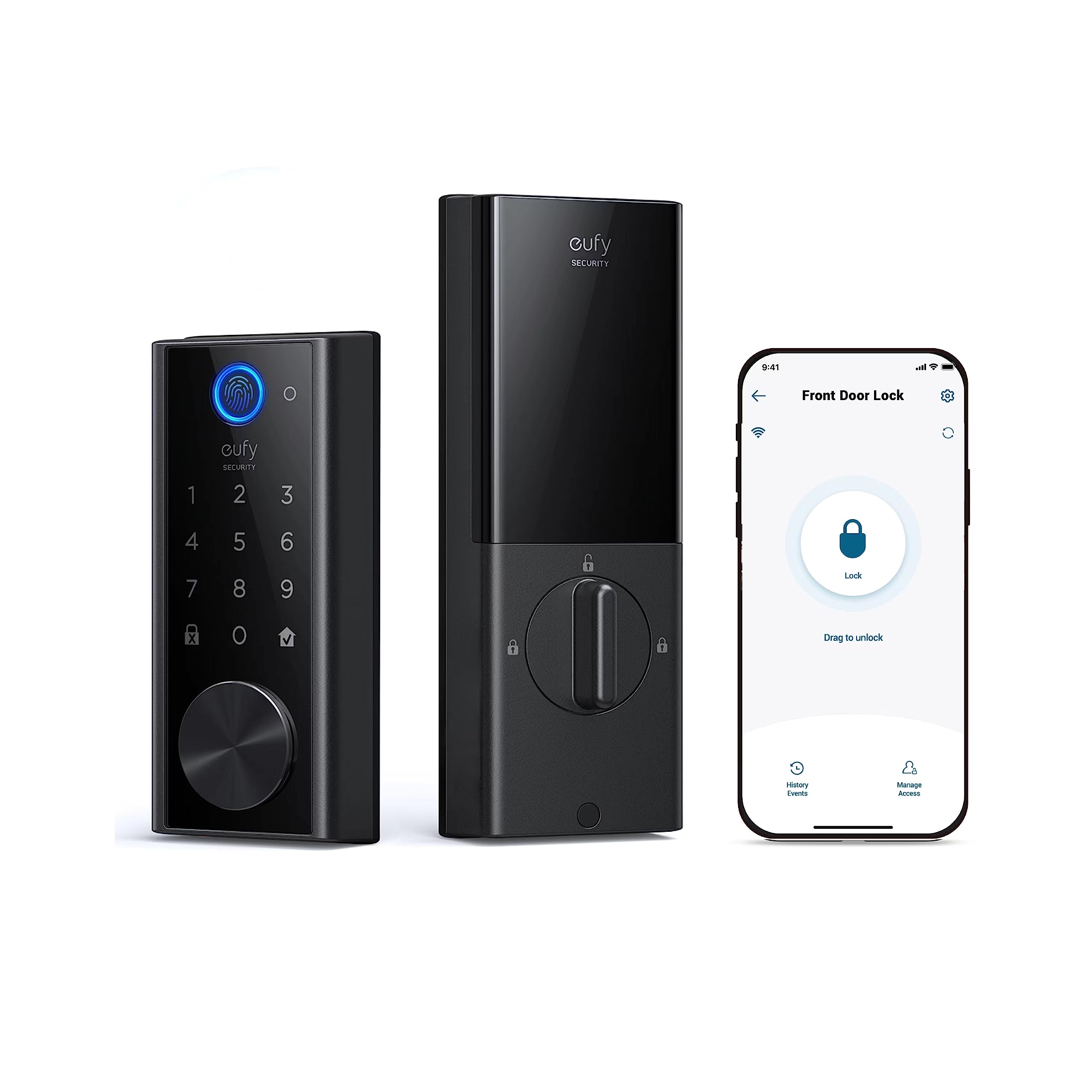 Prime Exclusive: eufy Security Keyless Fingerprint Smart Door Lock S230 $160 + Free Shipping