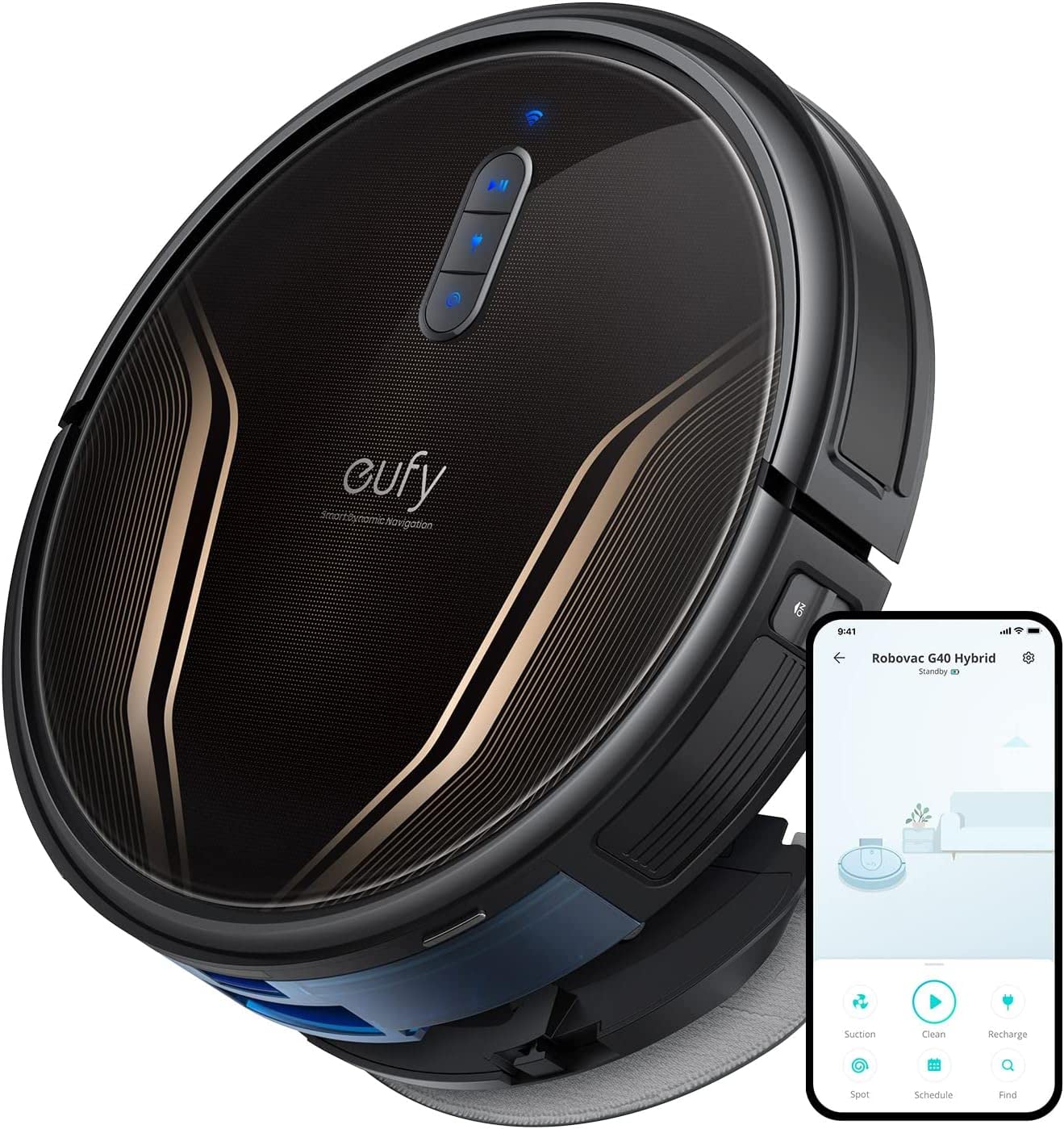 anker eufy l70 hybrid robot 2 in 1 vacuum and mop