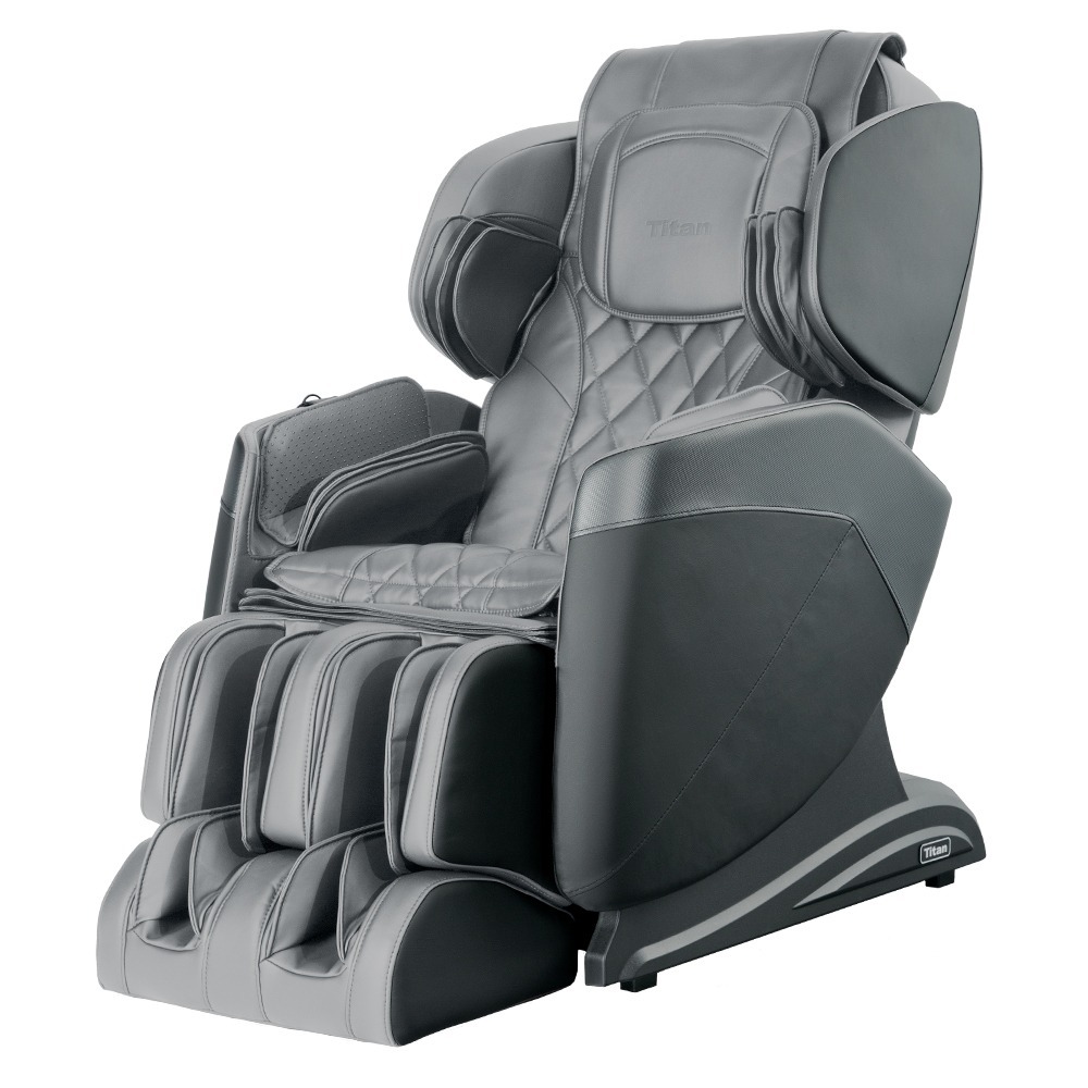 Titan Optimus 3D Full Body Compression Massage Chair (Gray & Black) $899 + Free Shipping