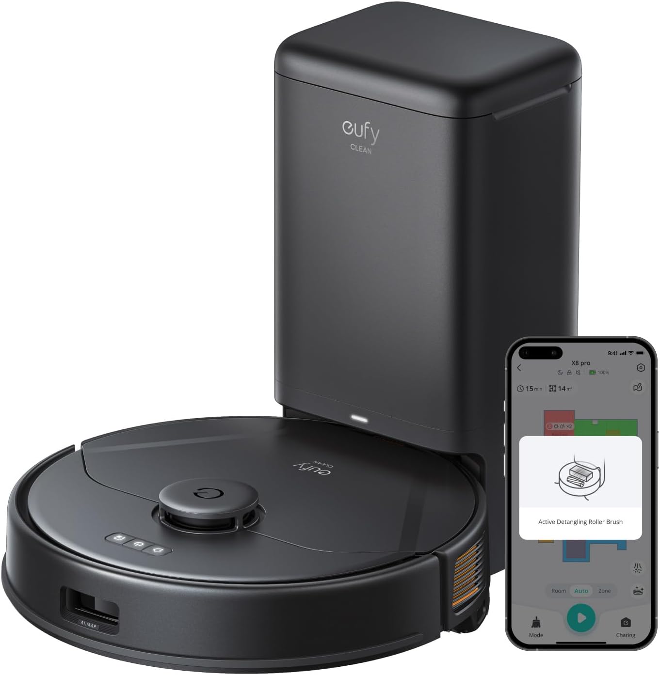 eufy Clean X8 Pro Robot Vacuum Cleaner Self-Emptying $450 + Free Shipping & more
