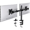 Prime Members: HUANUO Dual Monitor Stand w/ C Clamp & Base for 13" to 27" Monitors $14.84 + Free Shipping