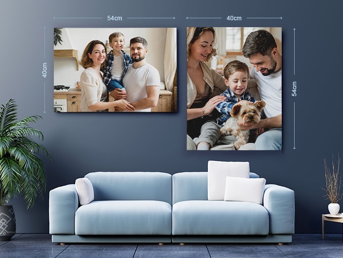 Canvas Champ Buy One Get One 54"x40" or 40"x54" Custom Canvas Print