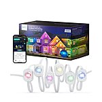 eufy 100' Permanent Outdoor Smart String Lights (E120) $200 + Free Shipping