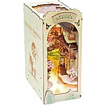Rowood DIY 3D Wooden Puzzle Book Nook Kit (Falling Sakura) $19.75 + Free Shipping