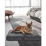 OhGeni Waterproof Medium Orthopedic Dog Bed w/ Machine Washable Pet Bed Cover $15 + Free Shipping w/ Prime or orders $35+