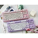 FEKER Galaxy80 Mechanical Keyboard (Purple / FEKER Marble Linear) &amp; More $69 + Free Shipping