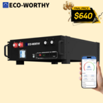 ECO-WORTHY 48v 100ah Lithium LiFePO4 Battery Stacked Style $640 + Free Shipping